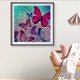 thumbnail image 3 of Cuadros Decorativos Full Square Drill Mosaic Poster 5D DIY Diamante Pintura Color Mariposa Kit Sywqhk Nuevos Originales, 3 of 9