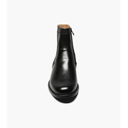 Florsheim Midtown Plain Toe Men's Zipper Boot, Black, 8.5 3E