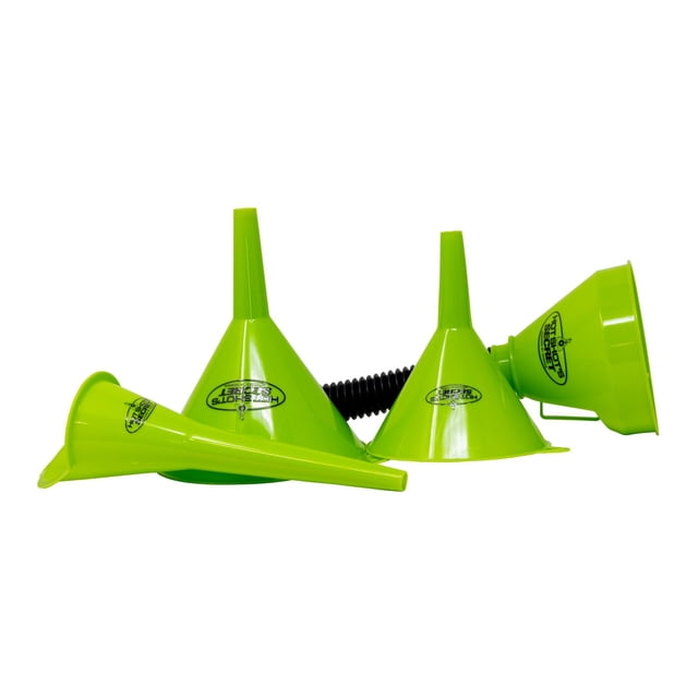 Juego de embudos Hot Shot's Secret, aceite flexible para fluidos automotrices
