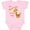 AD-Pink, variant on Inktastic My Meemaw Loves Me Cute Giraffe Boys or Girls Baby Bodysuit