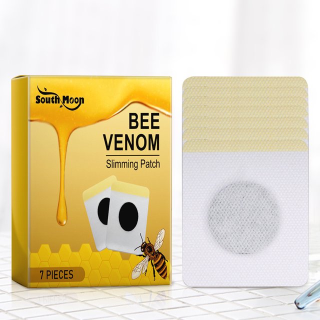 Parches de drenaje de veneno de abeja almohadilla para dietas de veneno de abeja para mujeres y hombres cuerpo delgado