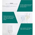 thumbnail image 2 of Morttic Christmas Icicle Lights, 11.48ft 96 LED Extendable Hanging Window Curtain Fairy Lights ,Waterproof Indoor Outdoor 8 Modes Decorative Light for Christmas Garden Patio Party ,Multicolor, 2 of 6
