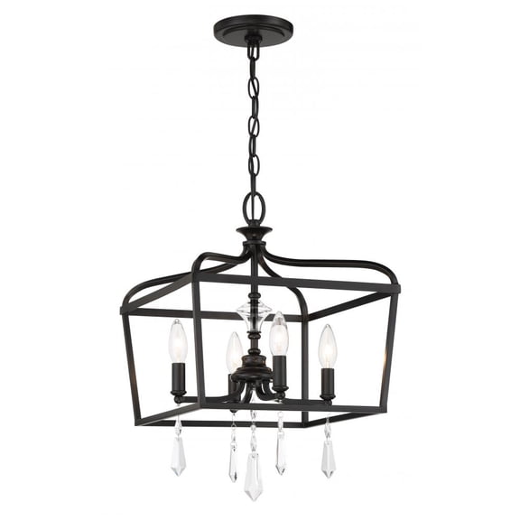 4 LIGHT FOYER/SEMI FLUSH by Minka-Lavery 4447-66A in Miscellaneous Finish