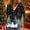 A06_Christmas Black, variant on Women's Christmas Jackets Button Open-Front Blazer Christmas Elements Graphic Clothes Comfort Casual Thermal Clothe Spring Outfits 2025 Fall Winter Christmas Sweat Shirts Clothes