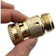 thumbnail image 3 of Auspicioso-3/4 conectores de manguera de agua, conector rápido de latón, conector de grifo de rosca hembra y conector de rosca macho, accesorios de manguera de jardín para Wateri kaili Sencillez, 3 of 5