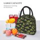 thumbnail image 5 of Fotbe Light Green Excavator Bolsa de Almuerzo con Estampado, Lonchera Aislada, Contenedor de Comida Reutilizable Tipo Cooler a Prueba de Fugas, 5 of 6