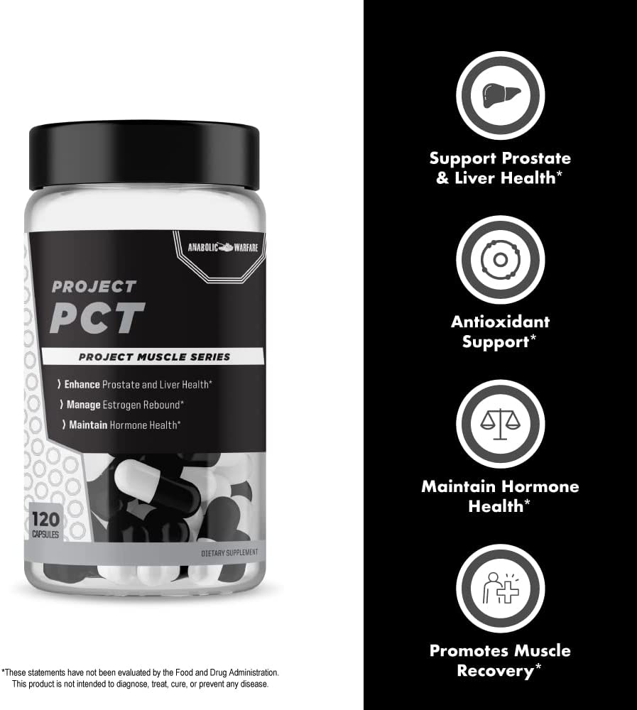 Buy Project PCT by Anabolic Warfare - Supports Hormone Health, Promotes ...