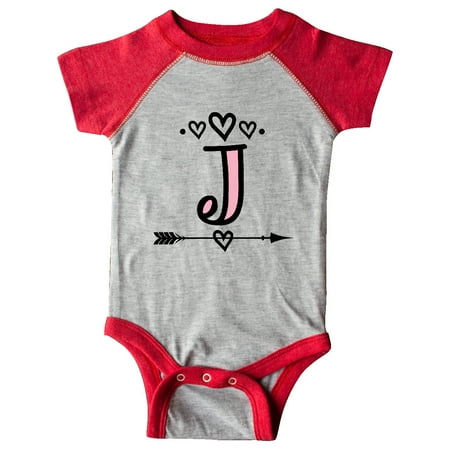 

Inktastic Letter J Monogram Tribal Arrow Gift Baby Girl Bodysuit