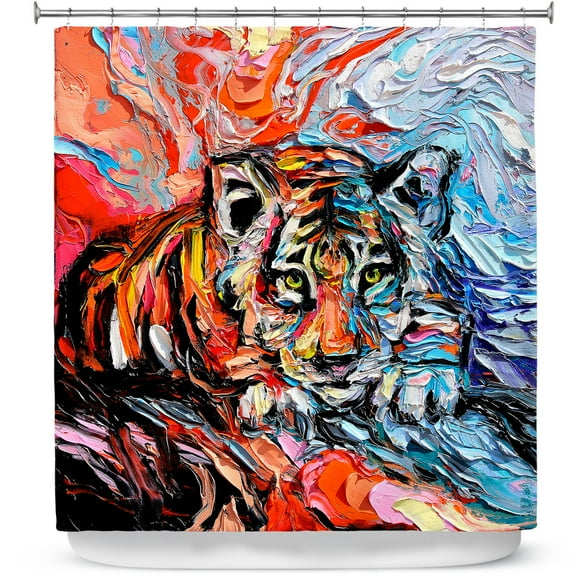 Shower Curtains 70" x 73" from DiaNoche Designs by Aja Ann - Call of the Wild