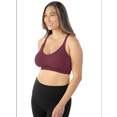 thumbnail image 3 of Kindred Bravely Sublime Nursing Sports Bras for Breastfeeding, Soft & Stretchy Maternity Bra (Fig, Large), 3 of 5