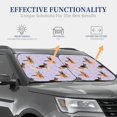 thumbnail image 4 of Balery 2 Piece German Shepherd Dog Car Windshield Sun Shade|Foldable Front Windshield Shade for Car Front Window for Most Sedans SUV Truck-, 4 of 7