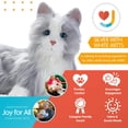 thumbnail image 3 of Mascota de compañía interactiva JOY FOR ALL Silver Cat, 3 of 7