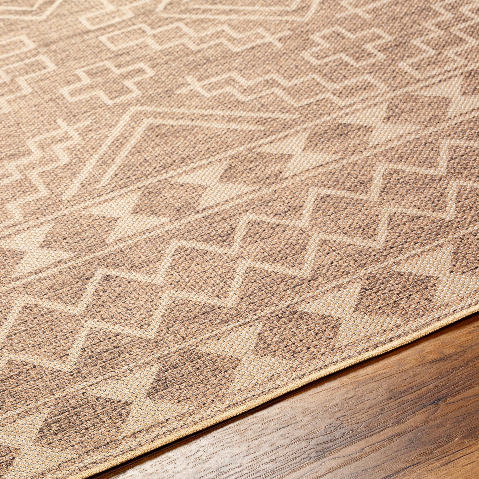 Artistic Weavers Ez Jute Machine Washable Area Rug, 2'6" x 8', Natural/White