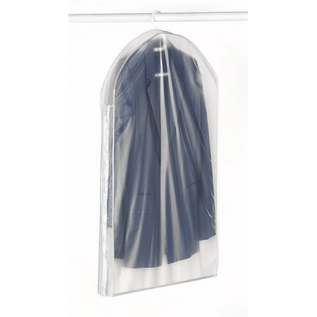 Whitmor 5003-21 White Breathable Suit Bag (Best Garment Bag For Mens Suits)
