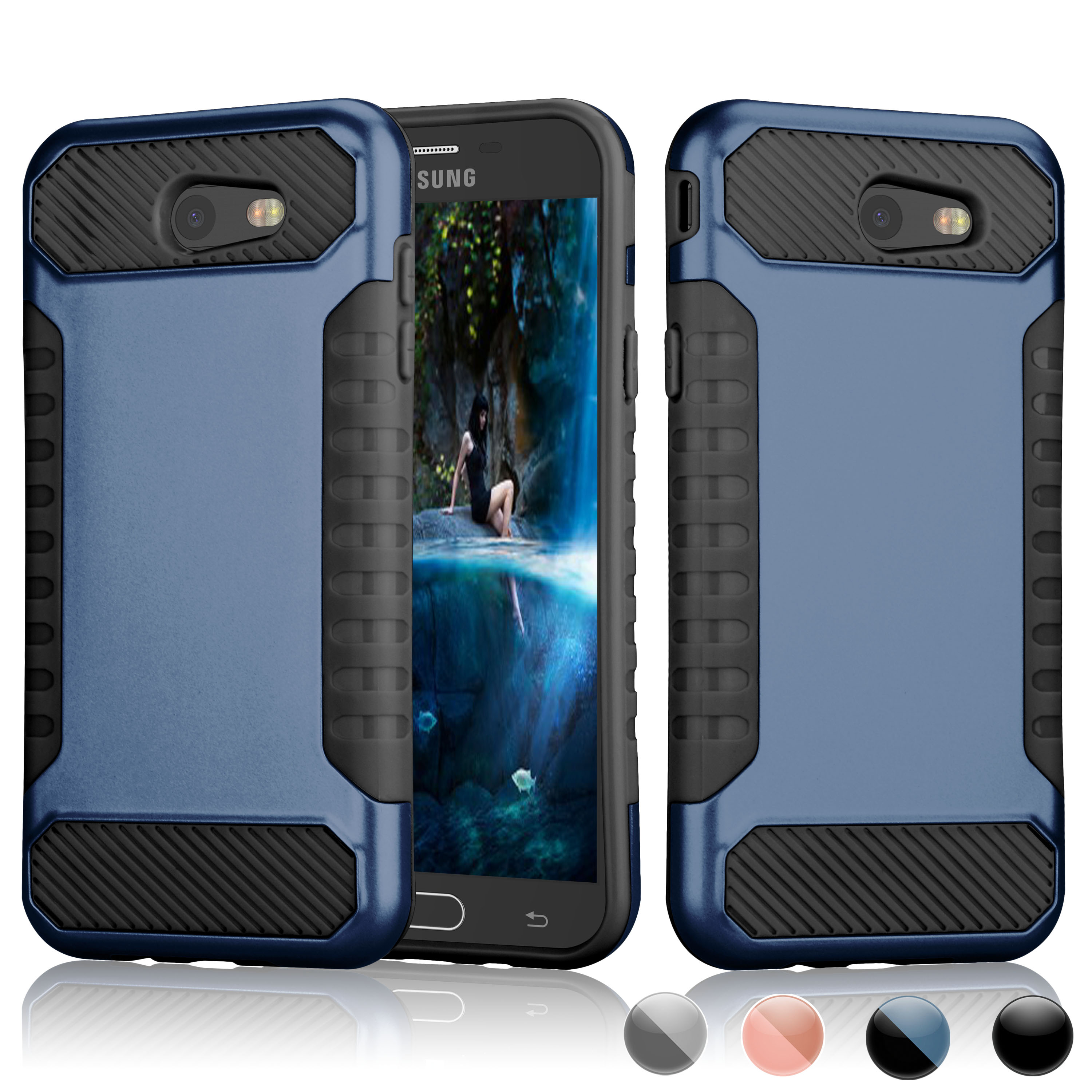 Galaxy J7 Sky Pro Case, Galaxy J7 V Case, Galaxy Halo Case, J7 Perx / J7 Prime Phone Case, Njjex
