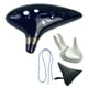 thumbnail image 3 of Ocarina de cerámica de 12 agujeros con reposamanos, juguete educativo y educativo, regalo musical para niñas. Azul oscuro, 3 of 9