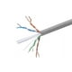 Monoprice Cat6 Câble Ethernet en Vrac - Câble Réseau - Solide, 500Mhz, UTP, CMR, Hauteur Nominale, Fil de Cuivre Pur, 23AWG, 1000ft, Gris – image 1 sur 2