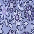 thumbnail image 1 of Ahgly Company Machine Washable Indoor Square Transitional Deep Periwinkle Purple Area Rugs, 8' Square, 1 of 7