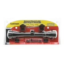 Traditions Scope Pack 3x9x40 Matte, Duplex Reticle w/ 2pc Base, Rings