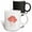 Multicolor, variant on 3drose, Stylized Line Drawing Artistic Red Roses Vector, 11oz Two-tone Black Mug