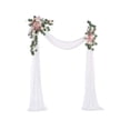 thumbnail image 2 of maskred Exquisite Artificial Flowers With Chiffon Curtains For Romantic Wedding Arbor Has Soft Touch And Is A5, 2 of 6