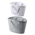 thumbnail image 4 of Uonlytech 2Pcs Portable Hollow Shower Baskets for Sundries Clothes Holder and Storage Organizer, 4 of 8