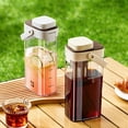 thumbnail image 1 of Jiaeri Cold Brew Coffee Maker, Iced Coffee Pitcher with Leakproof Filter, Cold Brew Container for Fridge, Large Iced Tea Pitcher for Home Kitchen, 1 of 7
