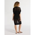 thumbnail image 2 of Time and Tru Women's Open Front Crochet Ruana, Sizes S-3XL, 2 of 3