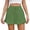 Green, variant on Sngxgn Women's High Waisted Stretchy Casual Shorts Cuffed Casual Shorts(Black,M)