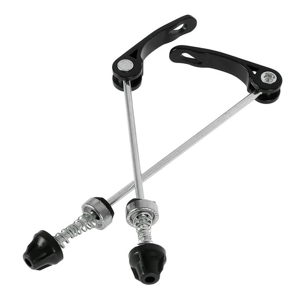 Harupink 2pcs Bike Axle Quick Release Front Rear Bicycle Axle Wheel Hub