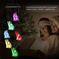 thumbnail image 1 of Carillones de viento solares para exteriores, luz Led para gatos que cambia de Color, decoración de carillón de viento colgante para jardín, lámpara de carillón de viento solar (1 pieza, Color) ZefeiWu 8390615857697, 1 of 1