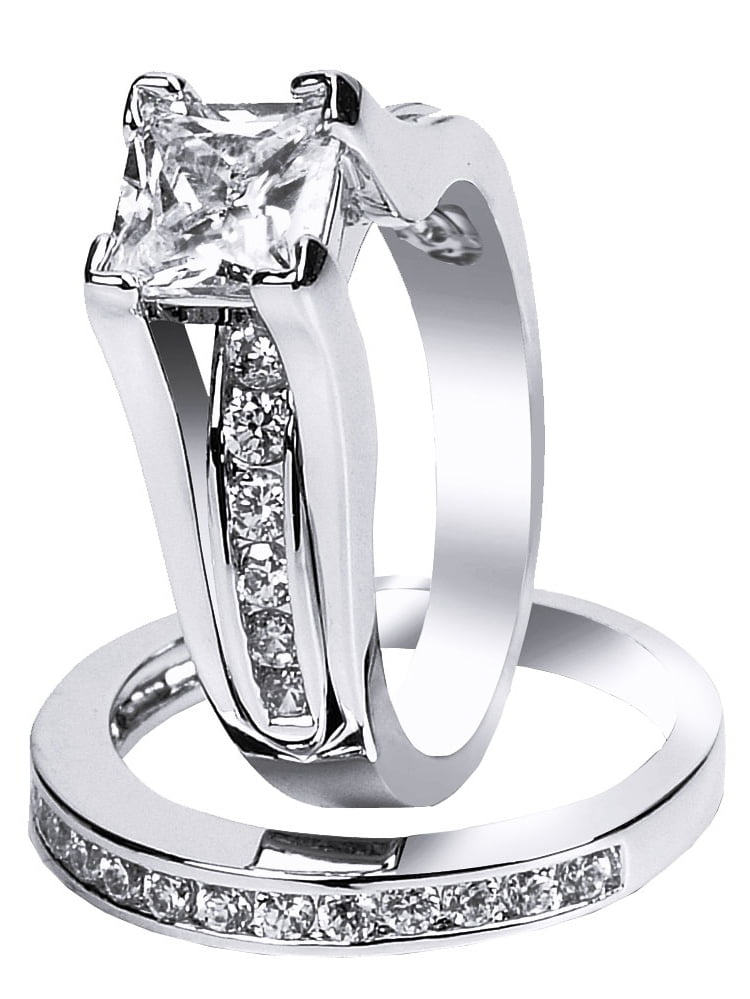 Diamond Rings Set In Sterling Silver Online Deals, UP TO 69% OFF 