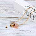 thumbnail image 2 of Anavia See You Cremation Necklace for Ashes, Mini See Through Urn Necklace, Mini Cube Cremation Pendant, Cremation Jewelry, Memorial Jewelry, Mini Urn w/ Multicolor Cubes-[Silver & Gold & Rose Gold], 2 of 7