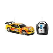 World Tech Toys West Coast Customs Tuner Style Extreme Ryders RTR RC Car, Yellow, 1:18 Scale