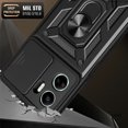 thumbnail image 5 of Funda protectora a prueba de golpes para Honor 90 Lite, carcasa con soporte de anillo para lente de cámara deslizante, X7B, X8B, X9B, 90 Lite, 5 of 5