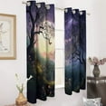 thumbnail image 2 of Landscape Butterfly Blackout Curtains for Bedroom Curtains Insulated Room Darkening Window Drapes for Living Room, 2 of 7