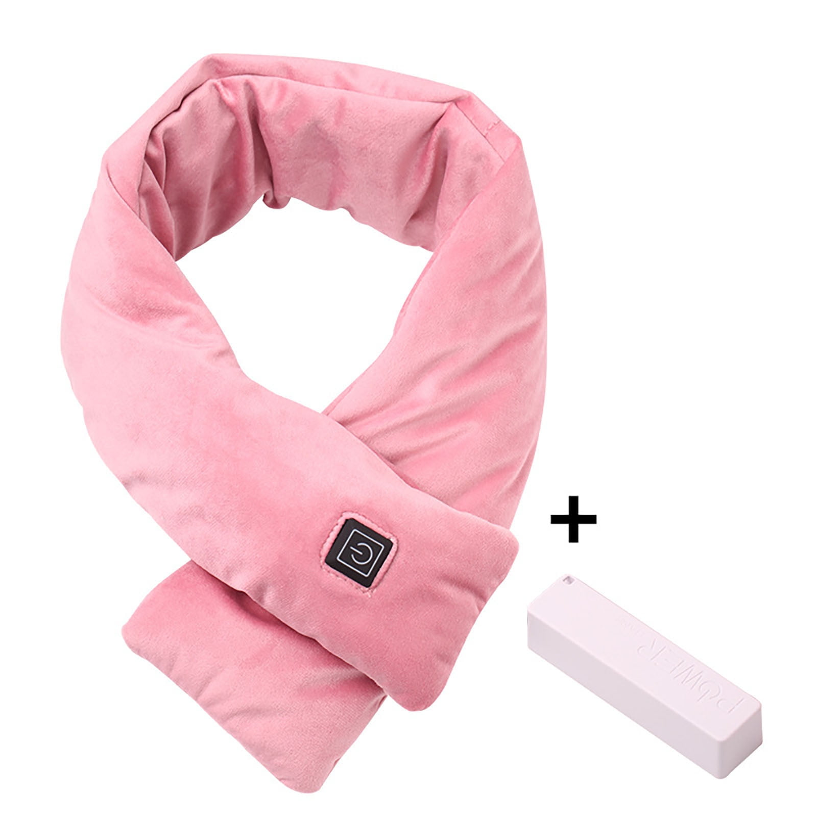 Electric Heated Scarf for Men Women with Rechargeable Battery, Warm