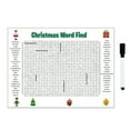 thumbnail image 1 of Word Search Poster Interactive Family Wall Game Holiday Activity with Included Pen, 1 of 7