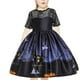 thumbnail image 3 of Vestidos para niñas, ropa para niños, vestido con tutú, disfraz de princesa, , calabaza, para Halloween, graduación, carnaval, de negro, 3 of 4