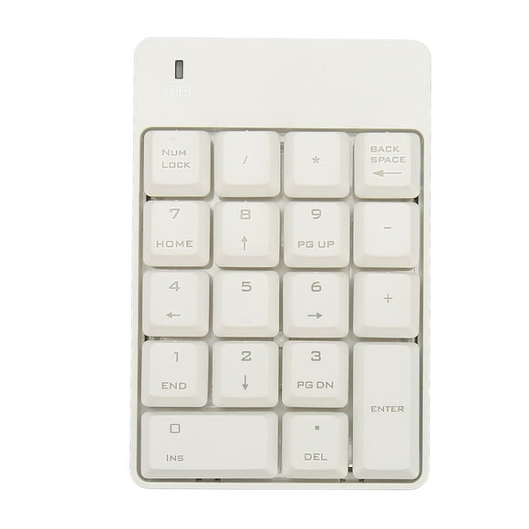Numeric Keypad, 18 Keys 2.4G  Number Keypad Soft Press Touch, USB Number Pad For Win, For OS X, For XP, For Vista,  Numeric Keypad For Home, Office