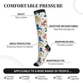 thumbnail image 2 of Pofeuu Dinosaur Print Compression Socks for Women & Men Circulation - Best Support for Nurses,Running,Athletic,Sports, 2 of 7