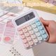 thumbnail image 4 of Mechanical Switch Calculator,12 Digits,Large LCD Display,Purple Calculator Big Buttons,Cute Calculator,Calculators Desktop, 4 of 5