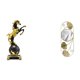 thumbnail image 1 of Figura de escritorio,Estante con estatua de caballo para escritorio,oficina y decoración del hogar,Figura decorativa de resina para escritorio,decoración del hogar,Espejo de pared,Espejo, 1 of 8