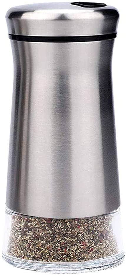 Ensemble De Salière Et Poivrière En Verre Avec Trous De Versement