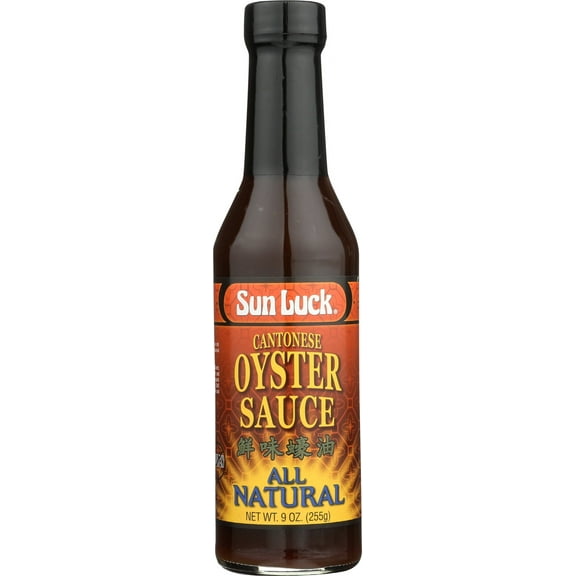 Pack of 6, Sun Luck All Natural Cantonese Oyster Sauce, 9 oz