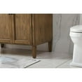 thumbnail image 5 of Elegant Decor Park Avenue 40" Aluminum MDF Single Bathroom Vanity in Driftwood, 5 of 8