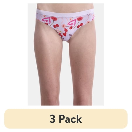(3 pack) Krylvor Micro Thong Panty, Women’s and Women’s Plus, Sizes S-XXXL