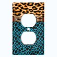 thumbnail image 2 of Metal Light Switch Plate Cover African Safari Animal Print Tribal Art Pattern SFR047, 2 of 13