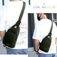 thumbnail image 5 of karymi Chest Bag Men's Trendy Sports Slant Backpack Cloth Casual Luminous Chest Bag Shoulder Crossbody Bag Weekly flyer, 5 of 9
