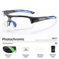 thumbnail image 1 of ROCKBROS gafas fotocromáticas para ciclismo gafas para bicicleta gafas deportivas para hombre gafas de sol para ciclismo de montaña gafas de protección para gafas, 1 of 4